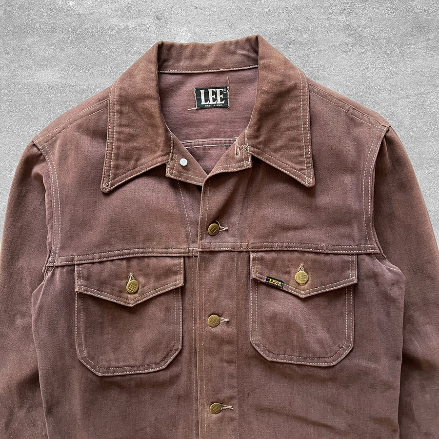 1970s Lee Moleskine Brown Jacket