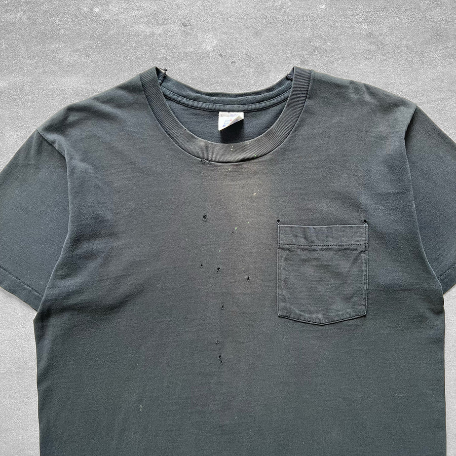 1990s Single Stitch Faded Pocket Tee