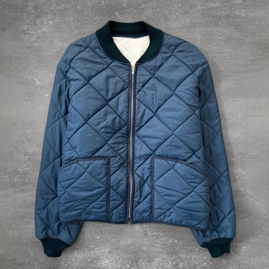 1990s Quilted Bomber Jacket