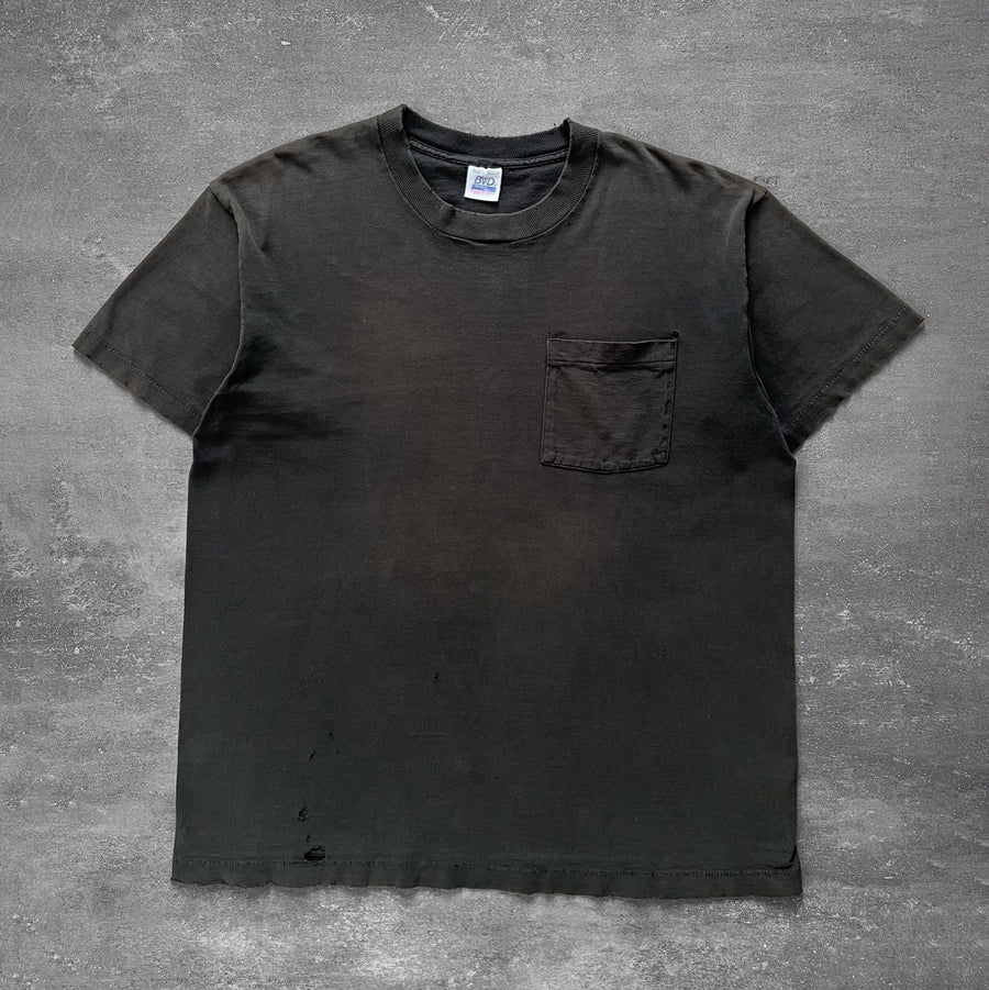 1990s BVD Faded Black Pocket Tee