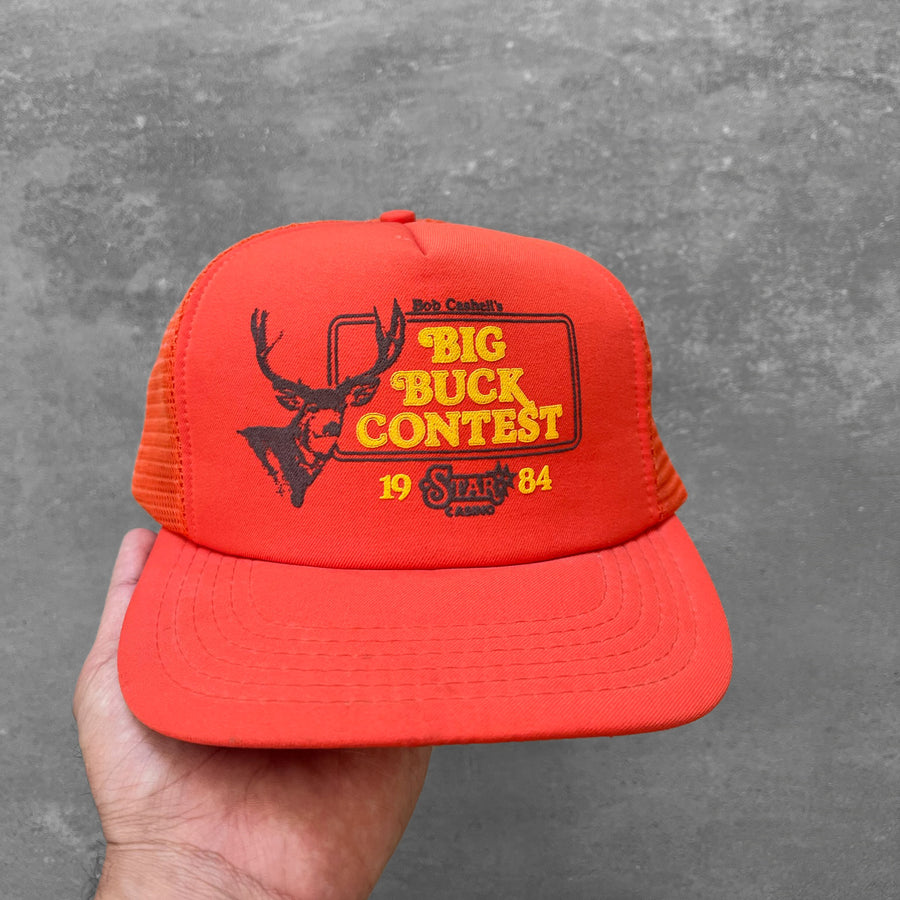 1980s Big Buck Contest Trucker Hat
