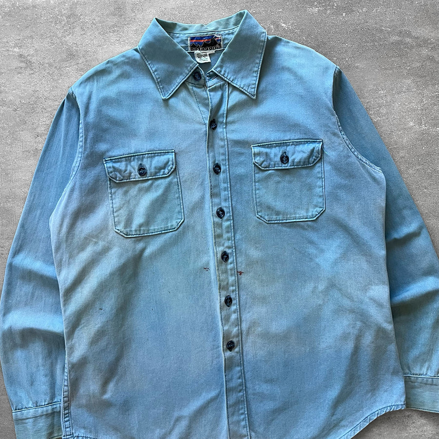 1970s Patagonia Sun Faded Button Up