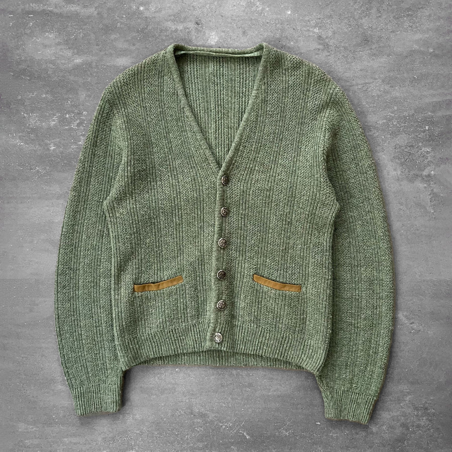 1960s Sage Green Cardigan