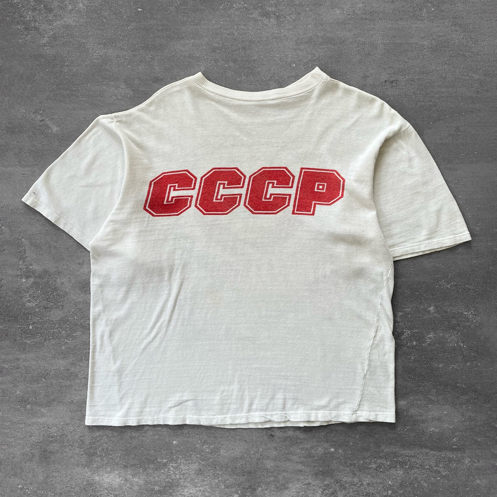 1970s CCCP Boxy Tee – Ametora