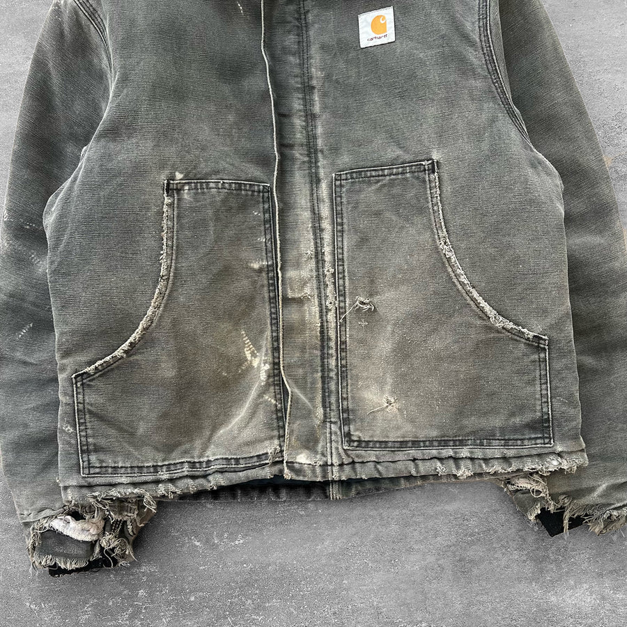 1990s Carhartt Arctic Jacket Faded Gray