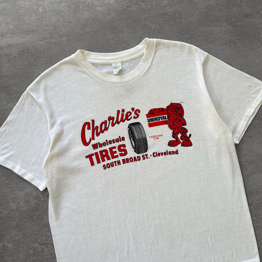 1970s Charlie's Wholesale Tires Tee