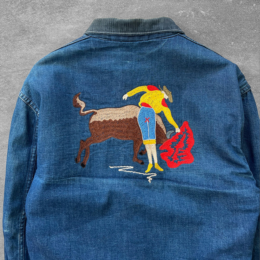 1970s Sears Bull Fighter Chain Stitch Work Jacket