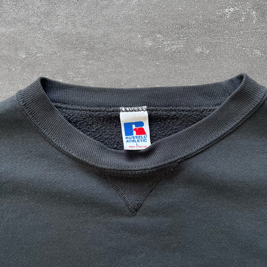 1990s Russell Crewneck Black