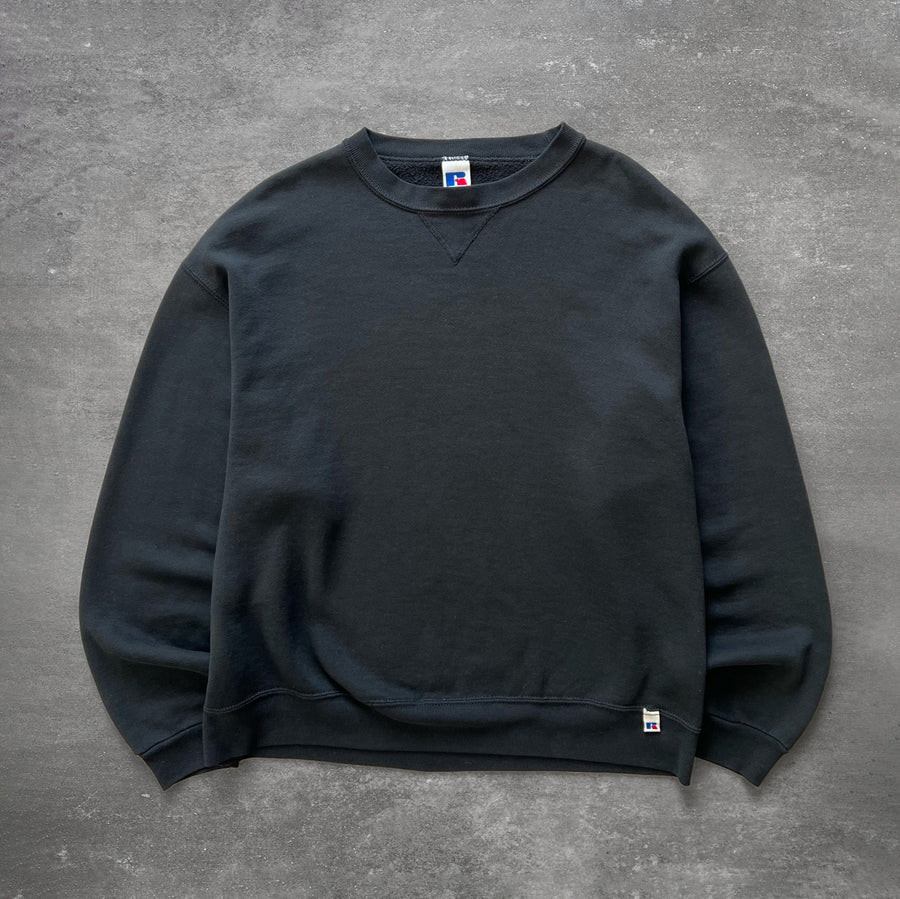 1990s Russell Crewneck Black