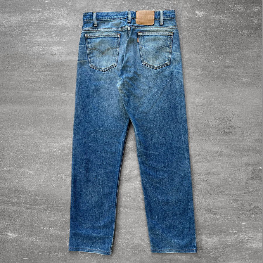 1990s Levi's 505 Orange Tab Jeans 31