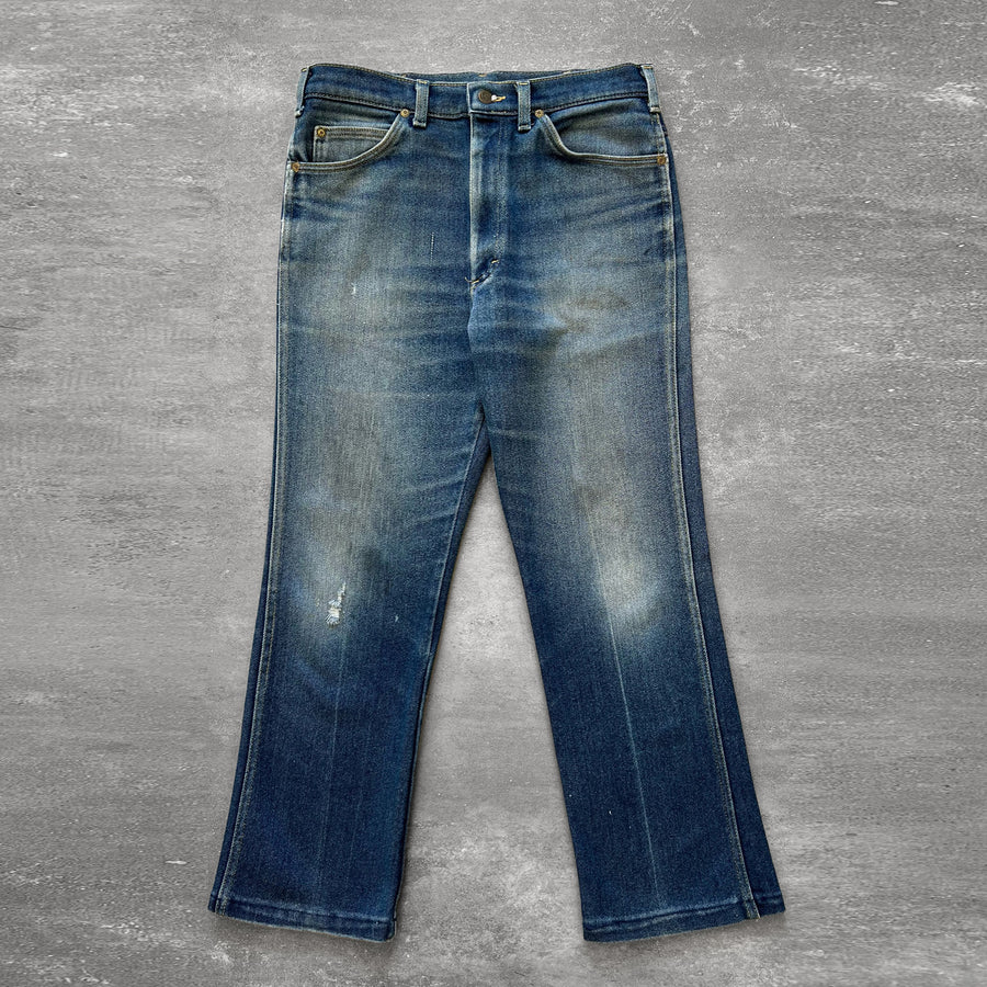 1980s Lee Flares Faded 31