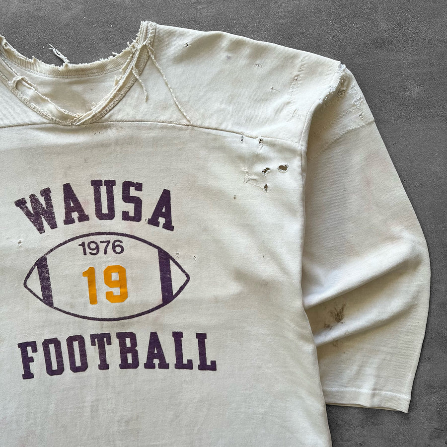 1970s WAUSA Thrashed Football Jersey