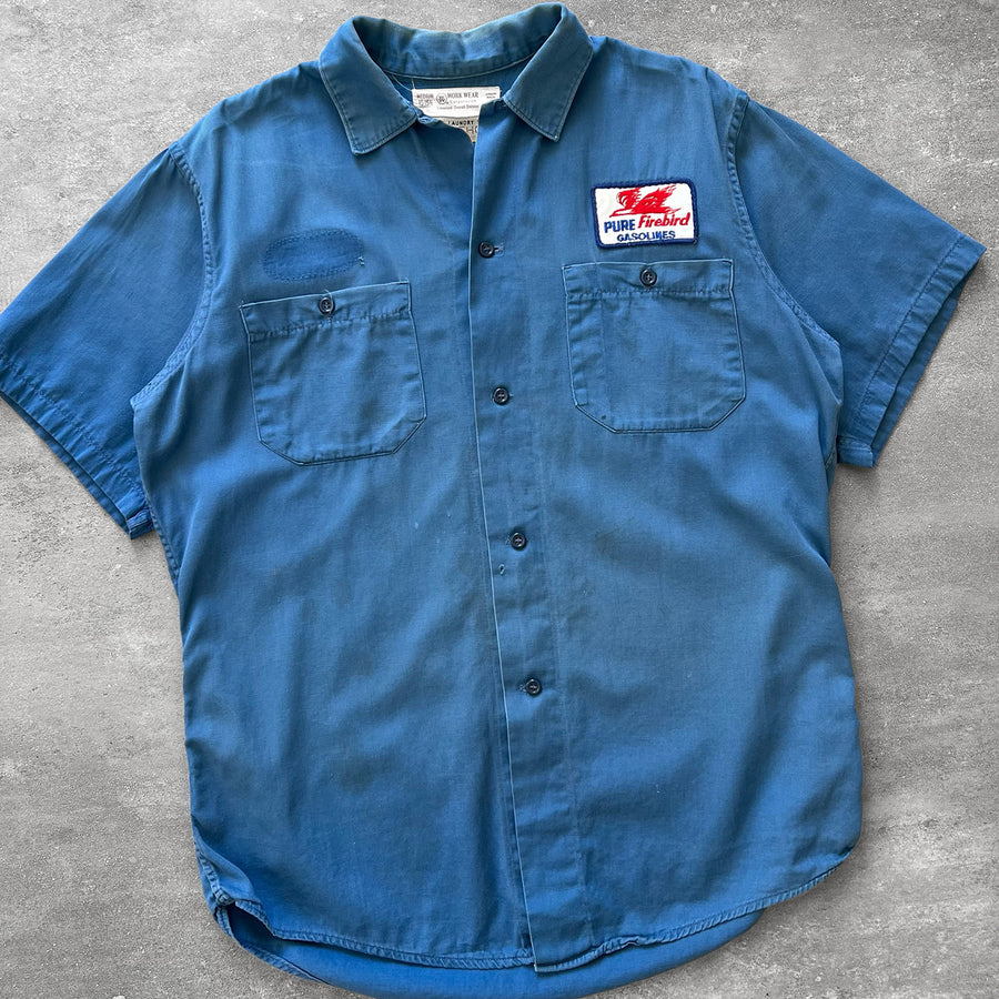 1970s Pure Firebird Gasolines Work Shirt