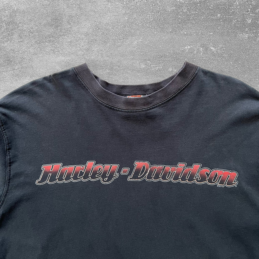 1990s Harley Davidson Flame Long Sleeve