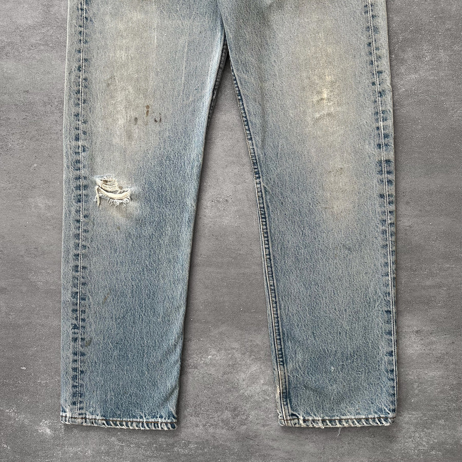 1990s Levi's 501xx Jeans Light Wash 30