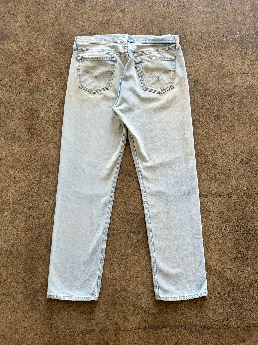 1990s Levi's 501 Jeans Dirty Wash 35
