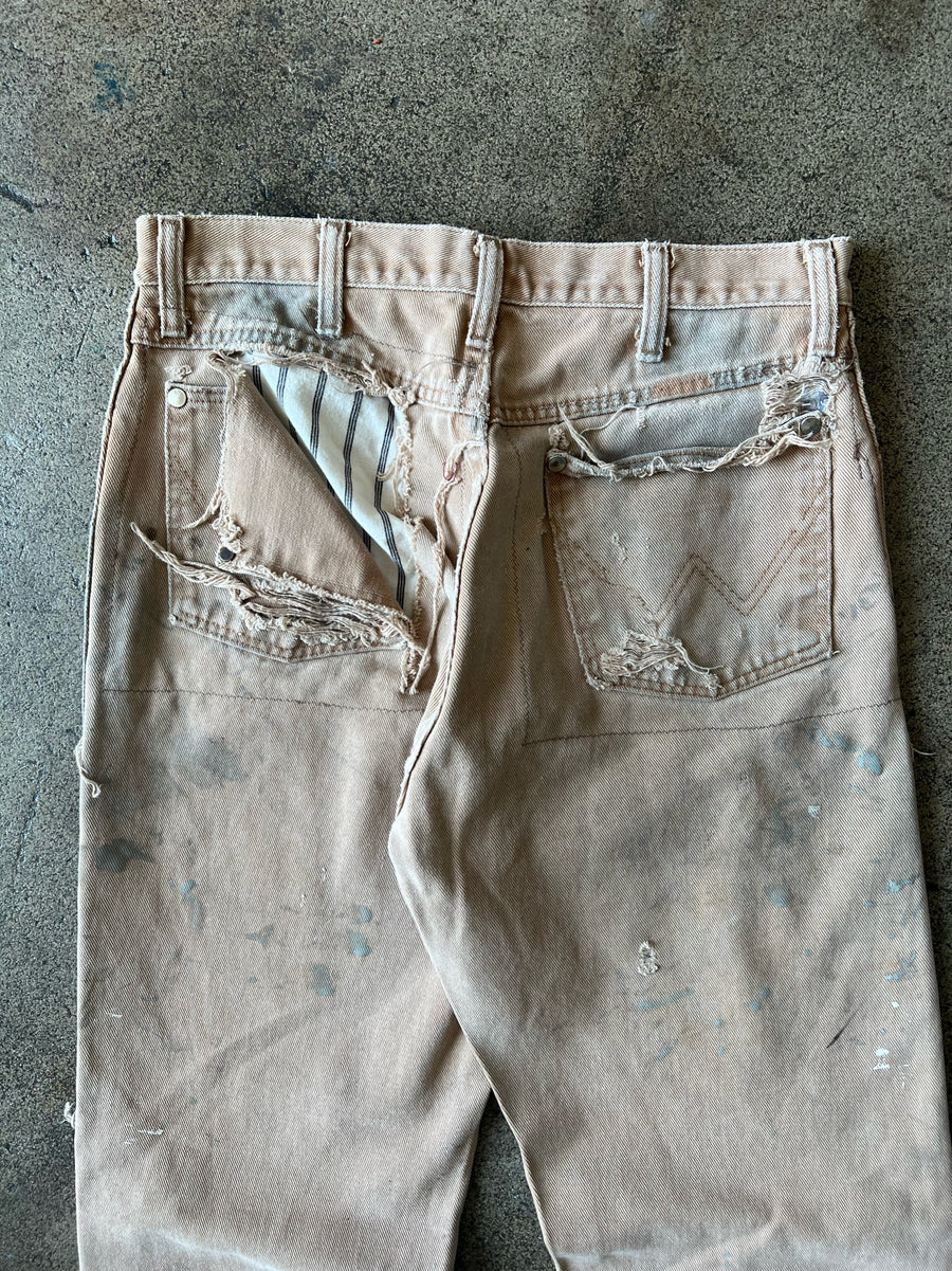 1990s Wrangler Repaired Work Pants 30