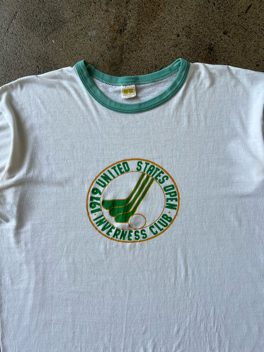 1970s Russell Inverness Club Ringer Tee