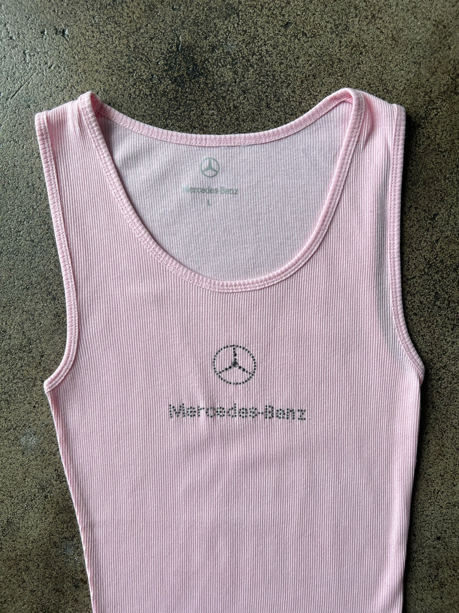 2000s Mercedes Benz Pink Tank Top