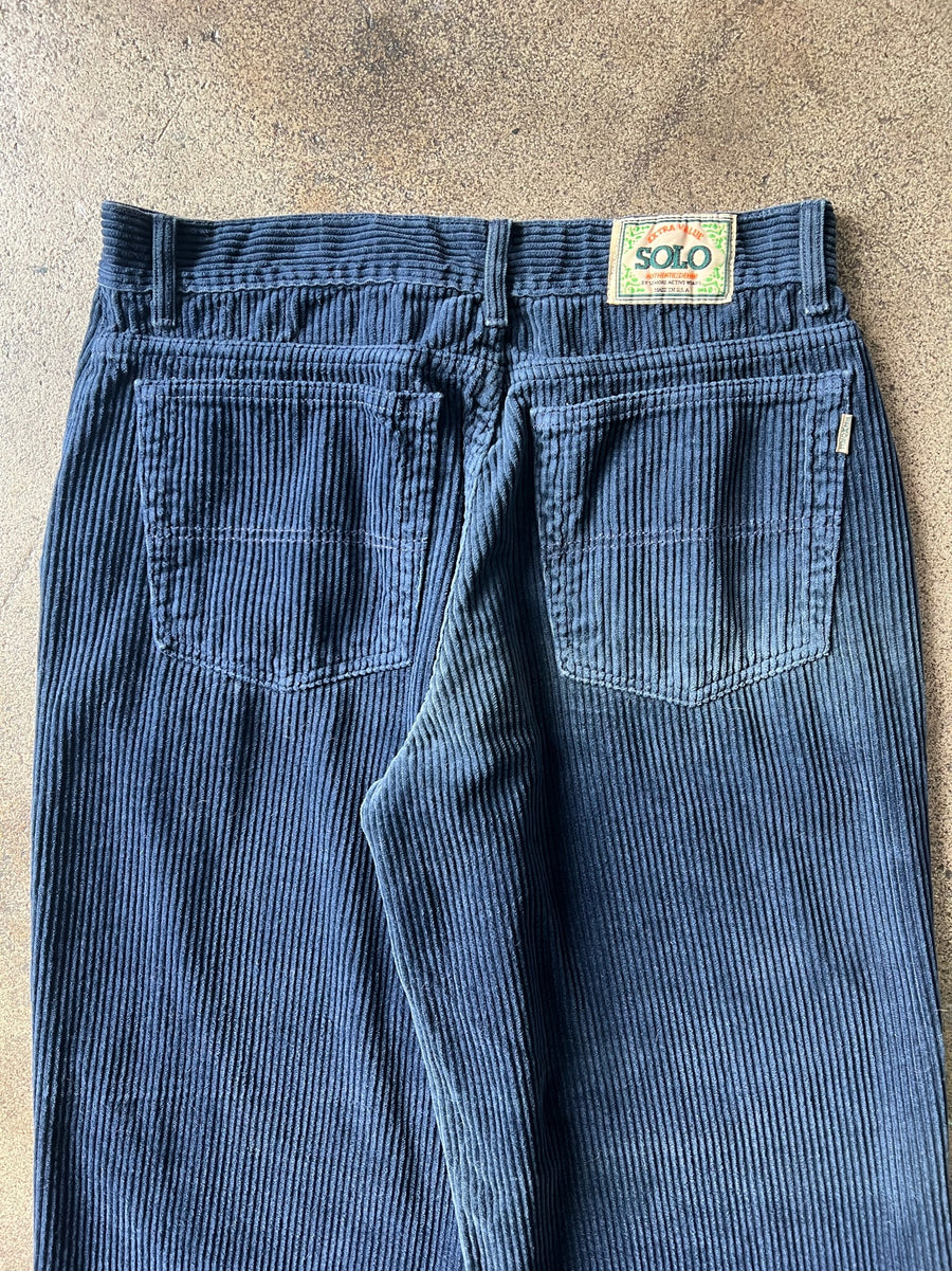 1990s Solo Flowy Corduroy Pants 32