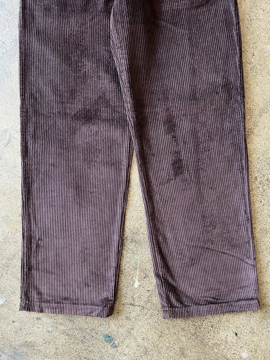 1990s Hi Cutline Baggy Cords Brown 30