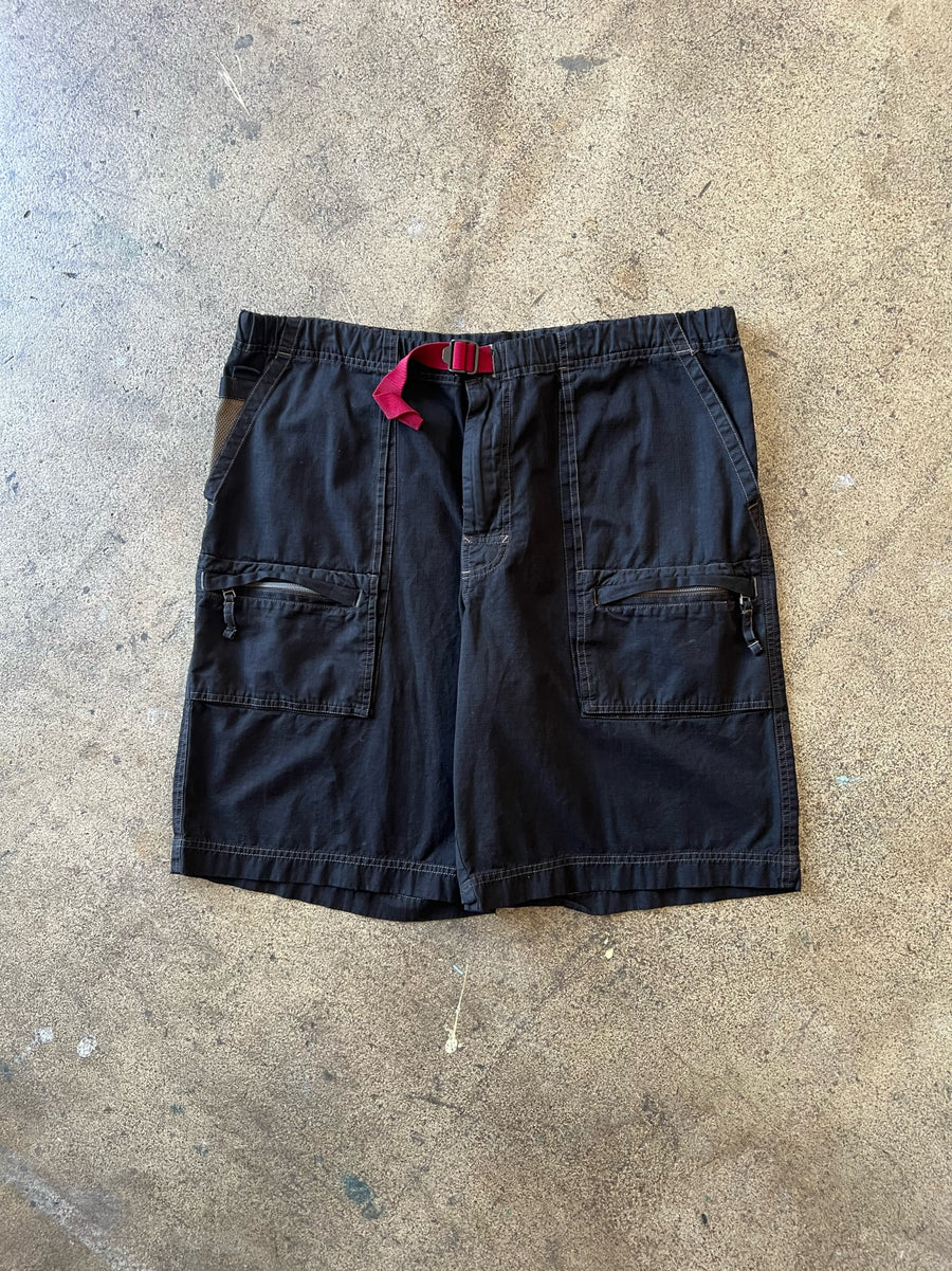 2000s Gap Overdyed Black Cargo Shorts