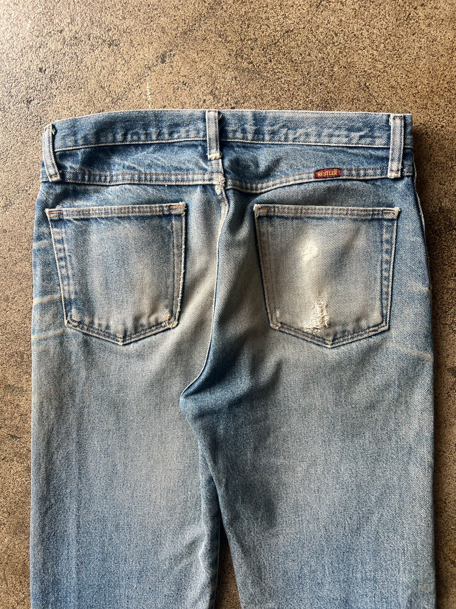 1990s Rustler Jeans Dirty Wash 31