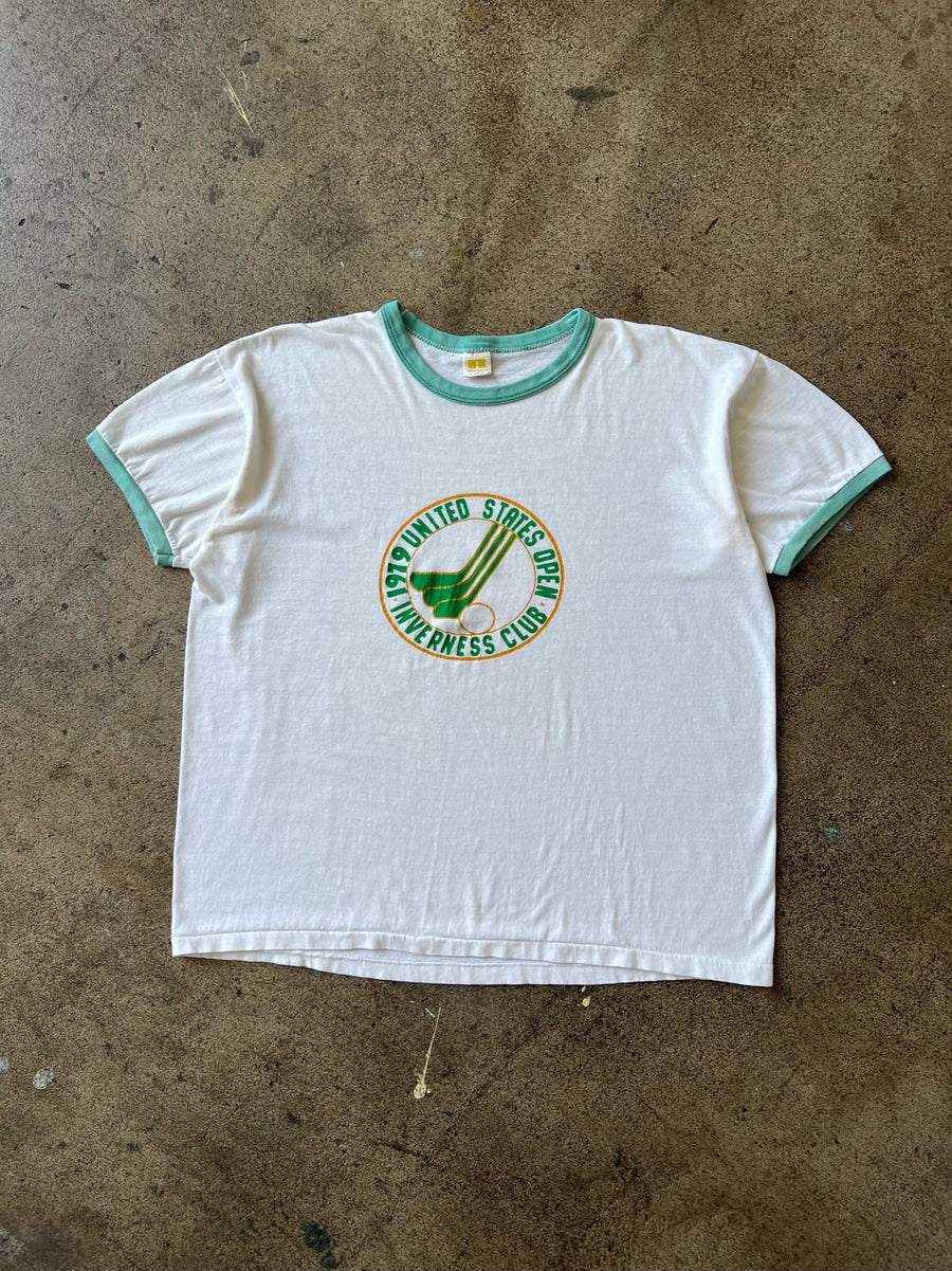 1970s Russell Inverness Club Ringer Tee