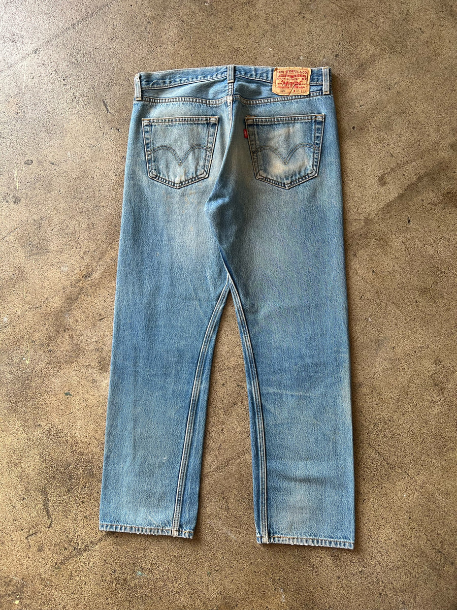 2000s Levi's 501 Dirty Wash Jeans 34