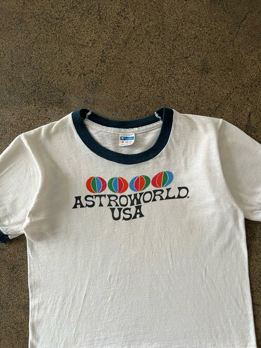 1970s Champion Astroworld Ringer Baby Tee