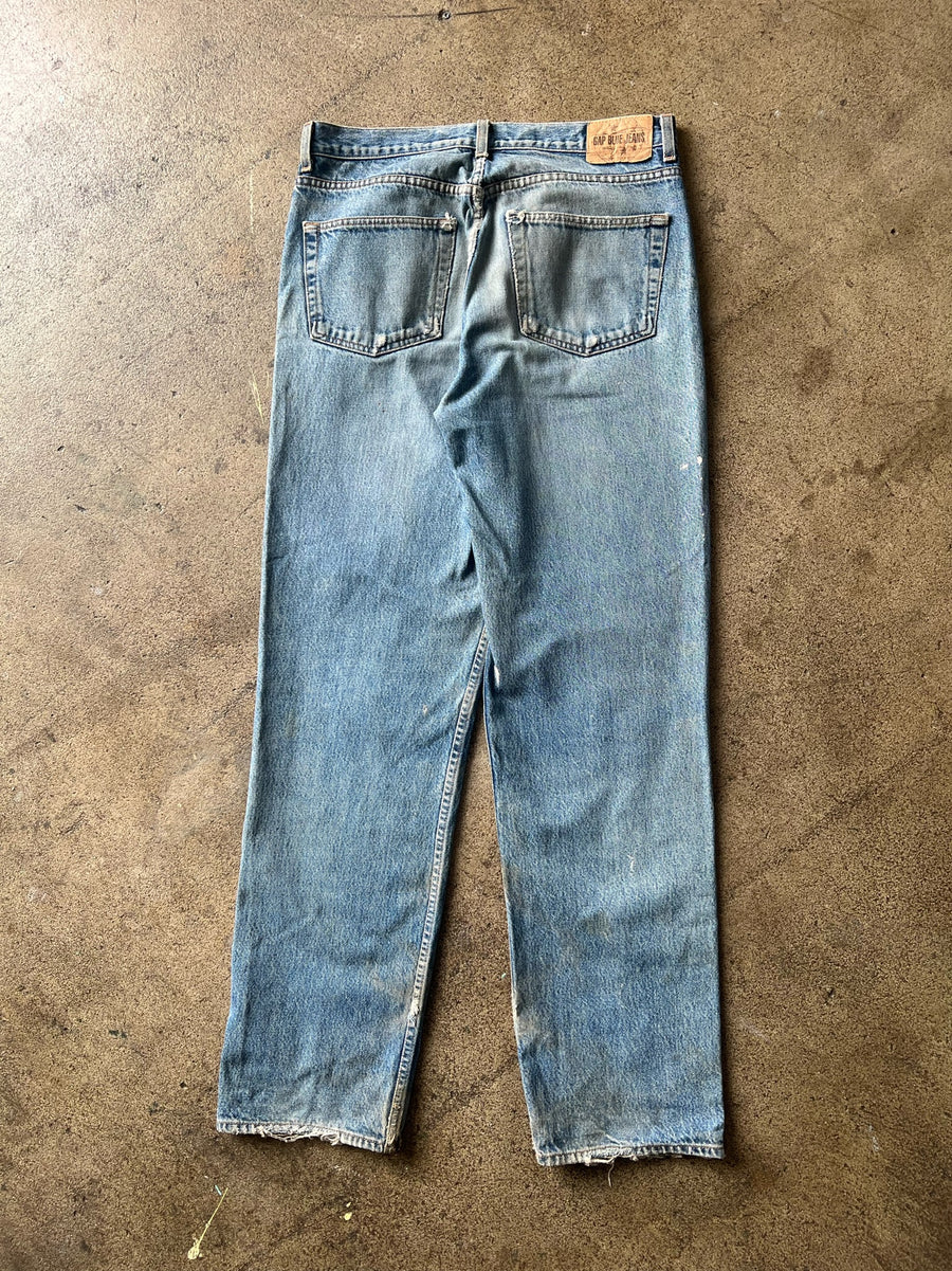 2000s Gap Dirty Wash Jeans 34