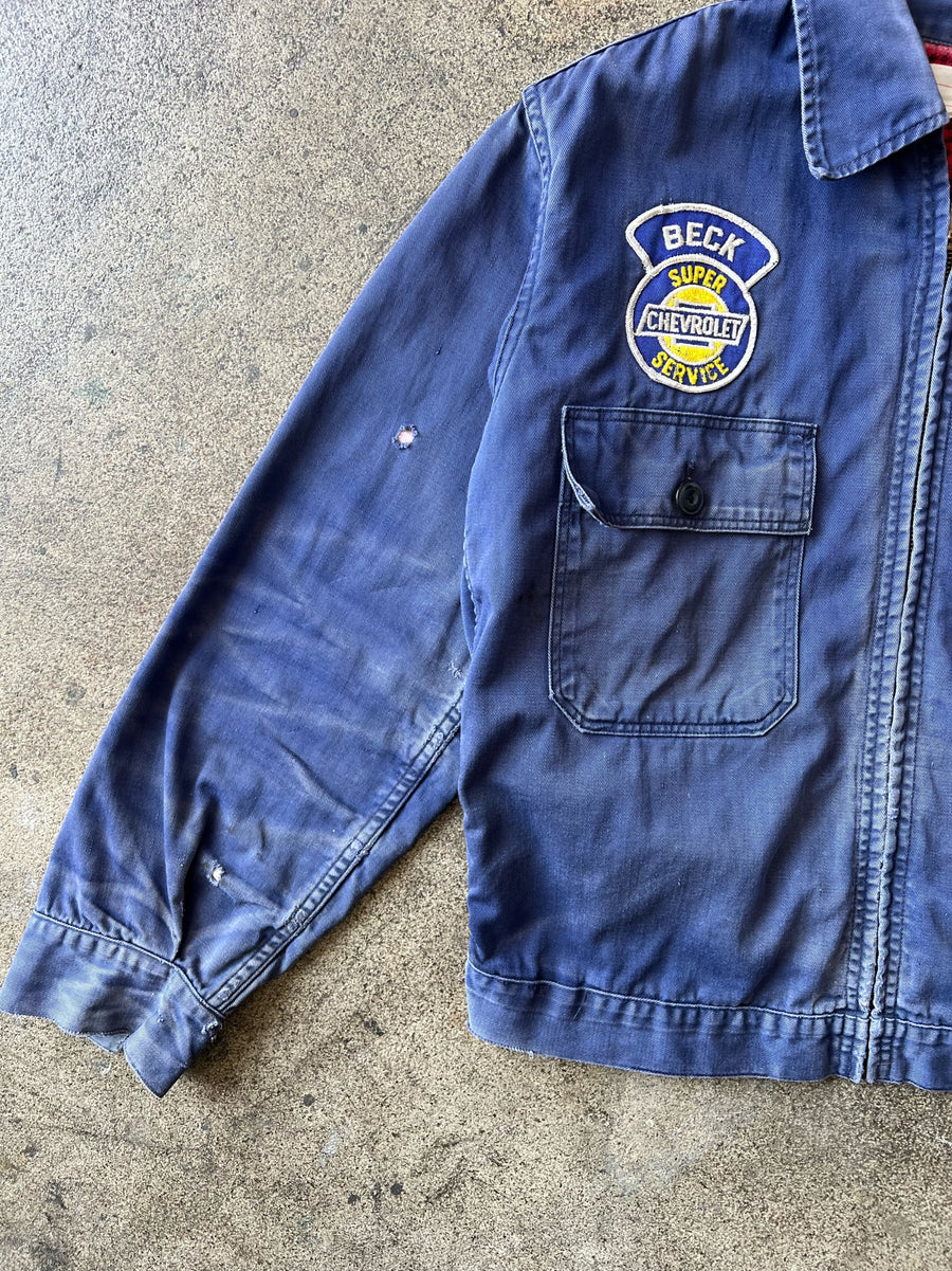 1960s Two Pocket Chevy Work Jacket