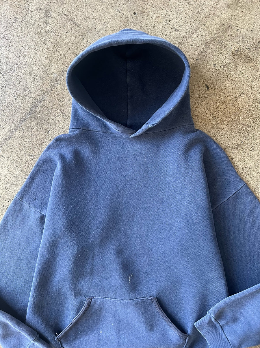 1970s Russell Faded Navy Hoodie