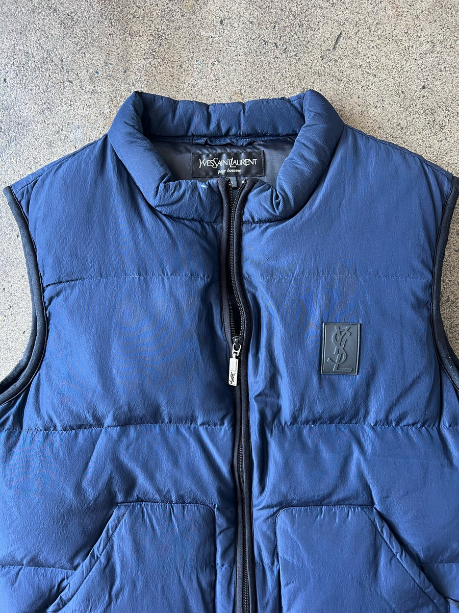 2000s Yves Saint Laurent Puffer Vest