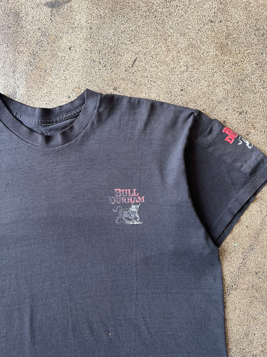 1990s Bull Durham Faded Black Tee