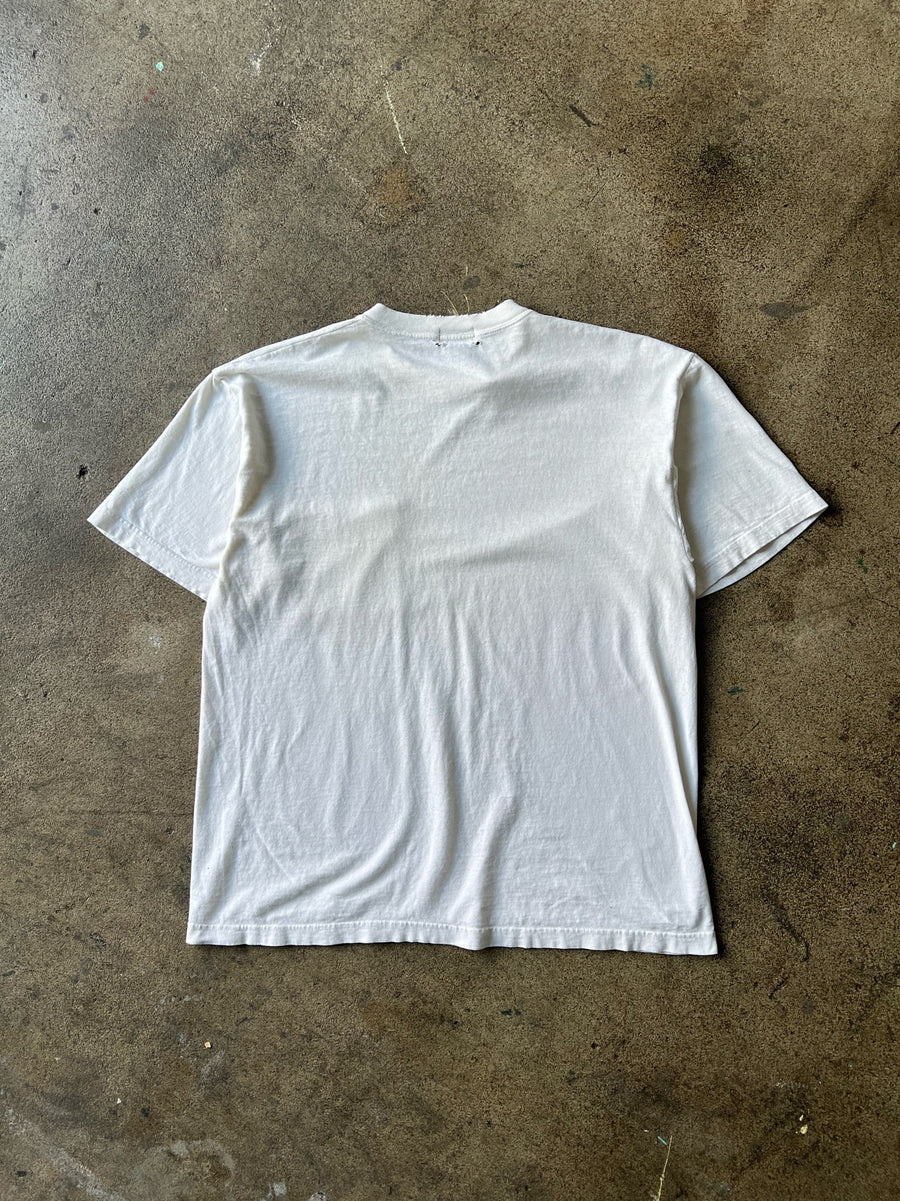 1990s White Pocket Tee