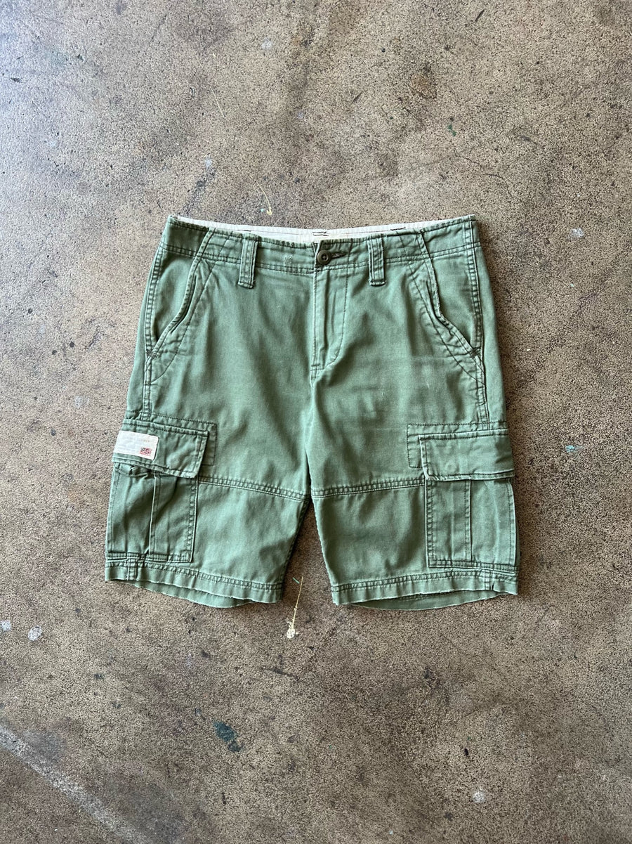 2000s D&S Ralph Lauren Green Cargos 32