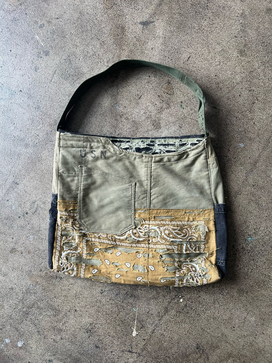 Reworked Bandana Army Tote