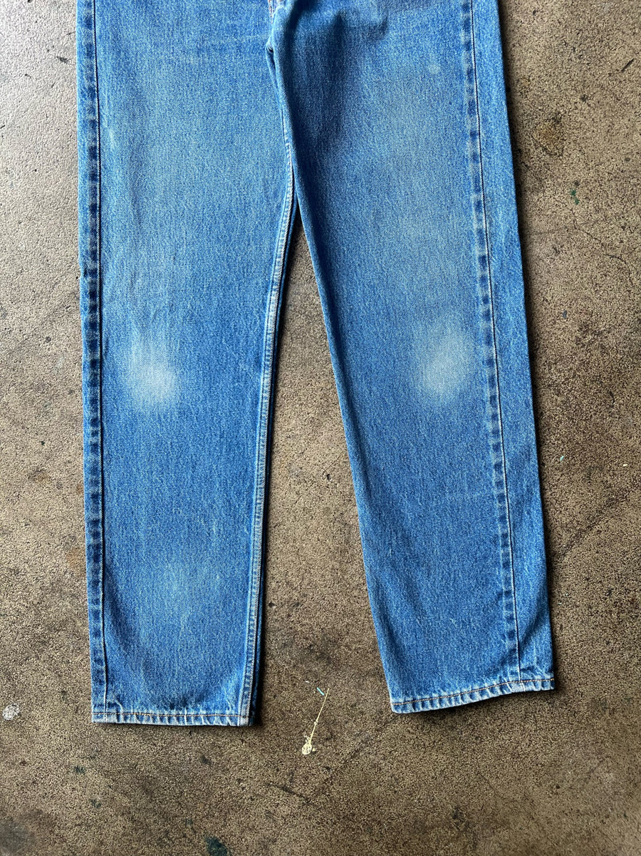 1990s Levi's 501 Faded Blue Jeans 32