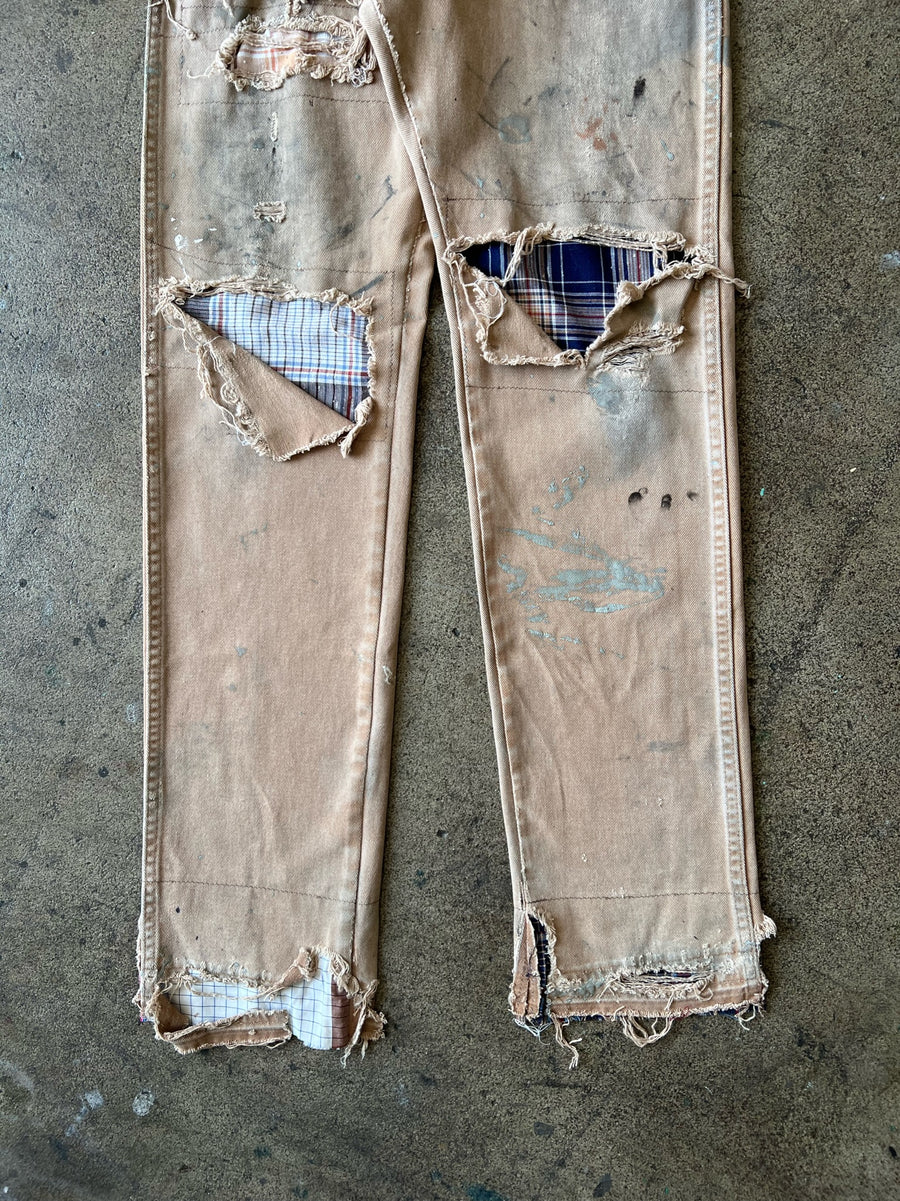 1990s Wrangler Repaired Work Pants 30