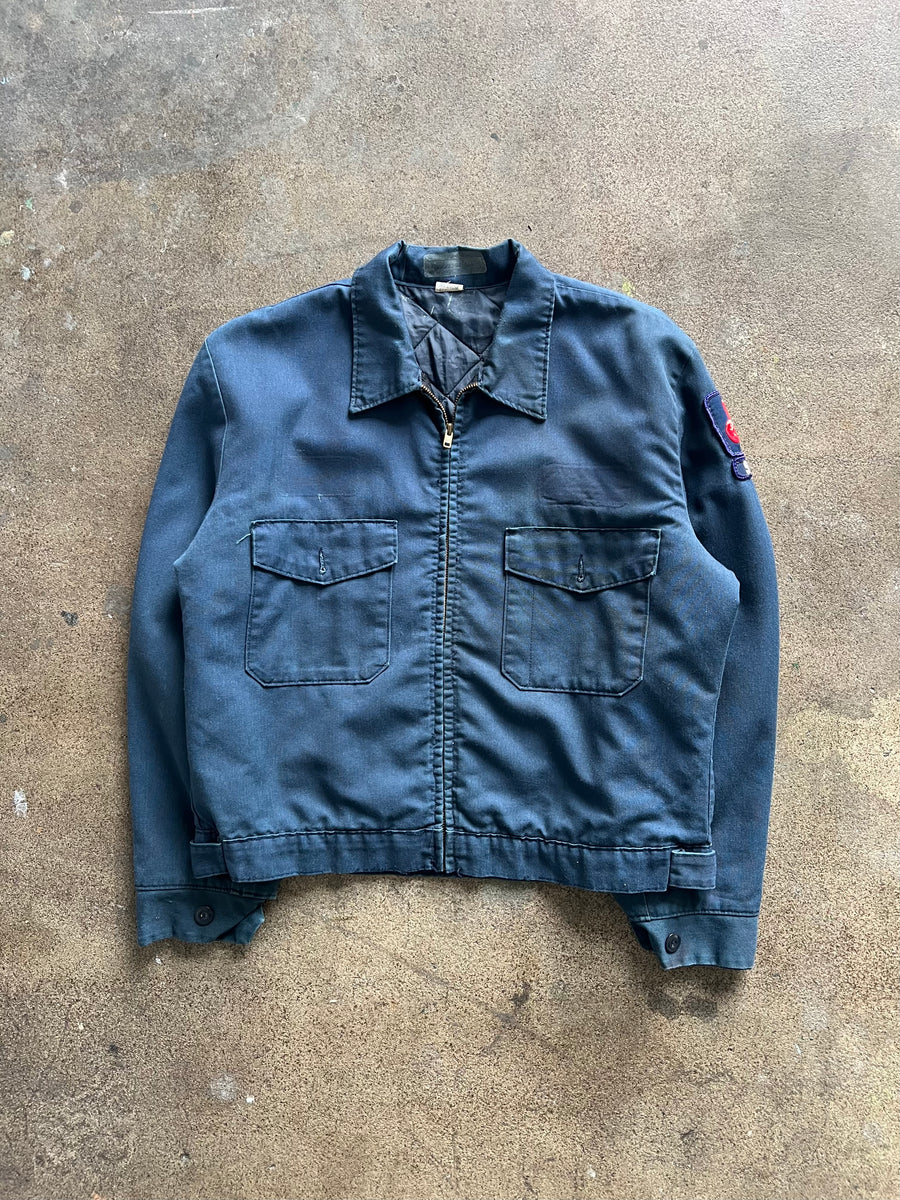 1990s Red Kap Jiffy Lube Work Jacket