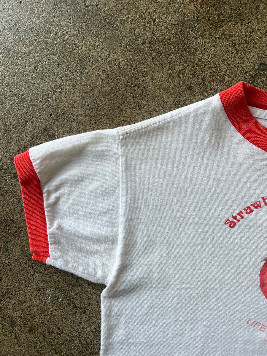 1980s Strawberry Shortcake Ringer Tee