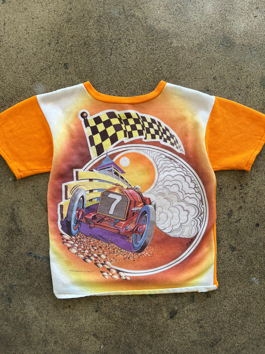 1970s JC Penney Racing Picture Tee