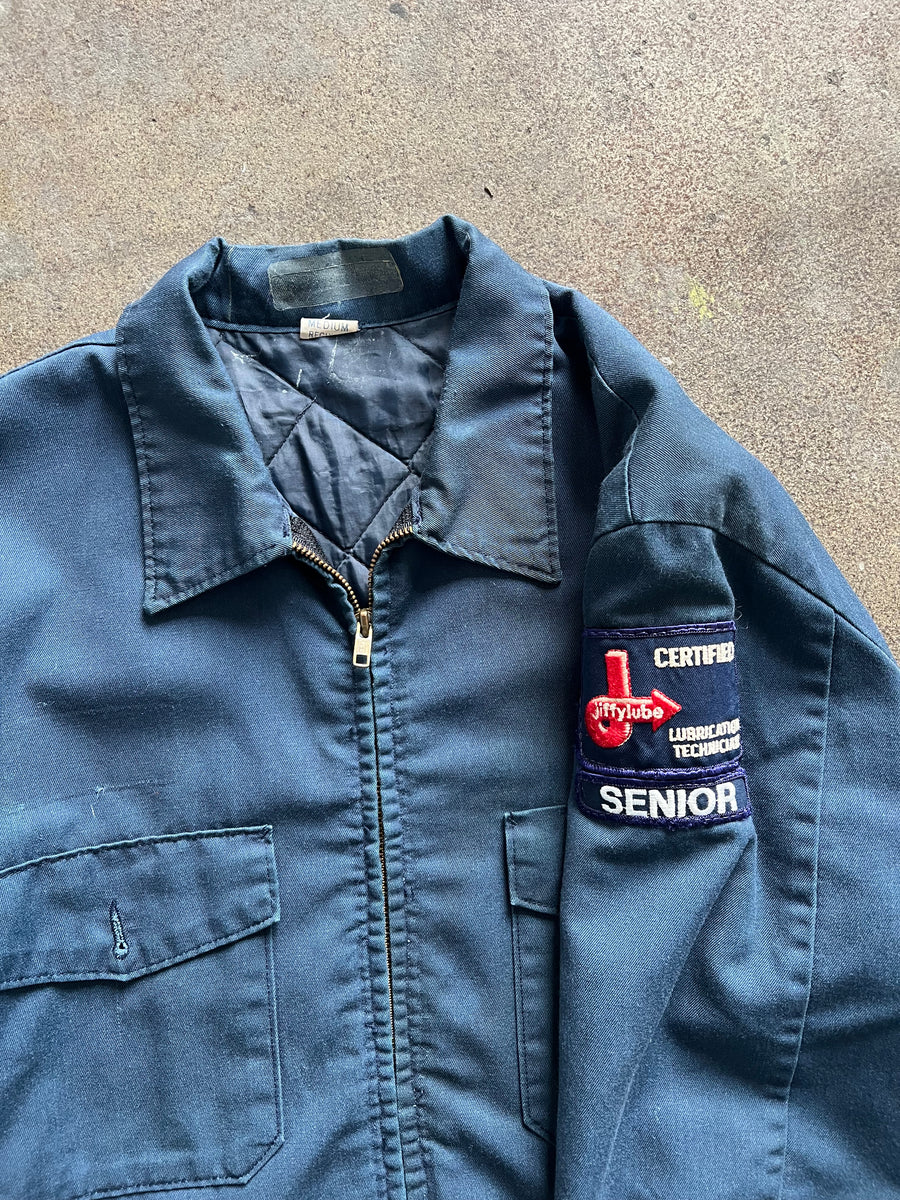 1990s Red Kap Jiffy Lube Work Jacket