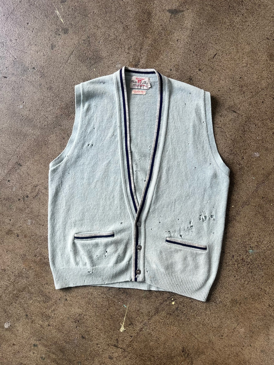 1960s White Stag Distressed Sweater Vest