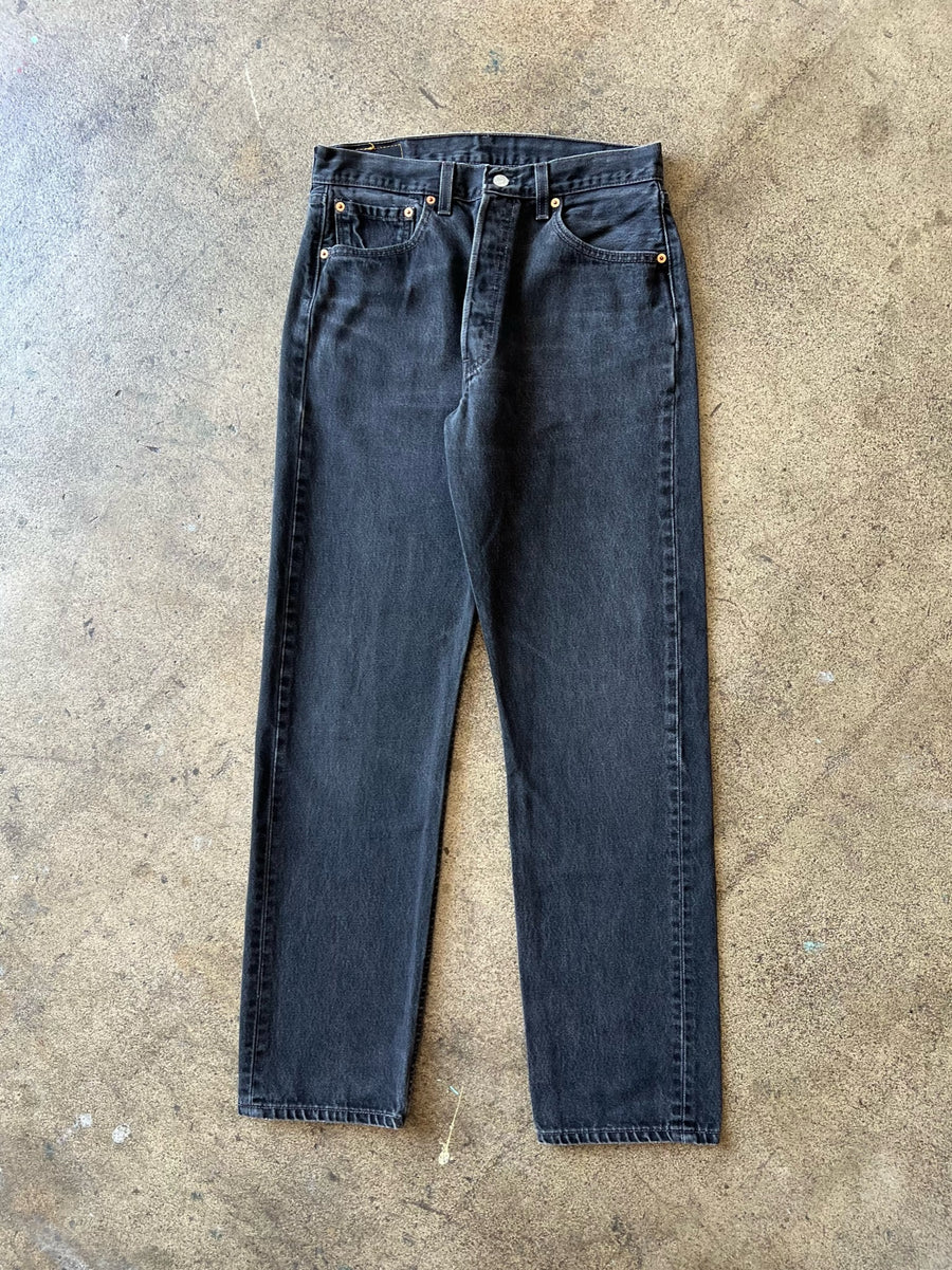 1990s Levi's 501 Faded Black Jeans 31