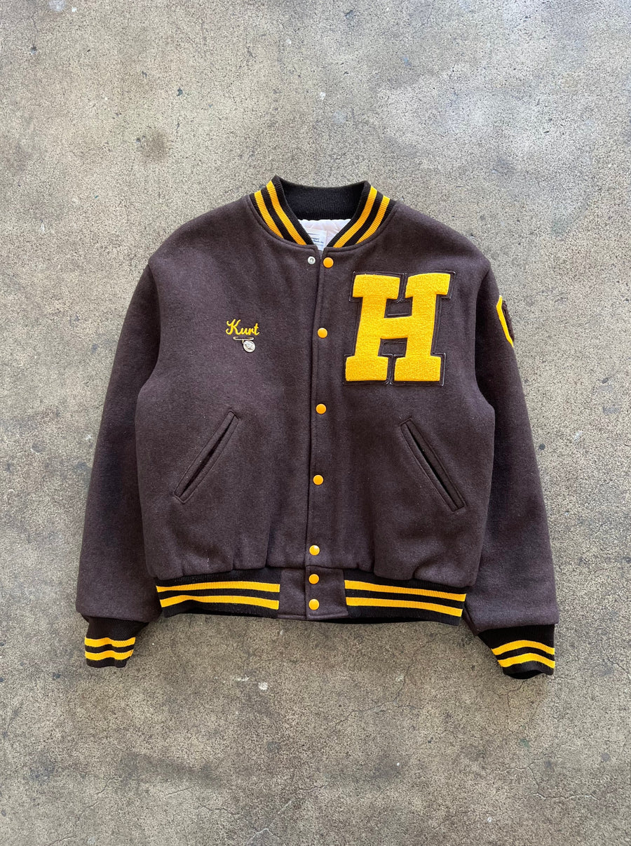 1980s Holt Rams Varsity Jacket