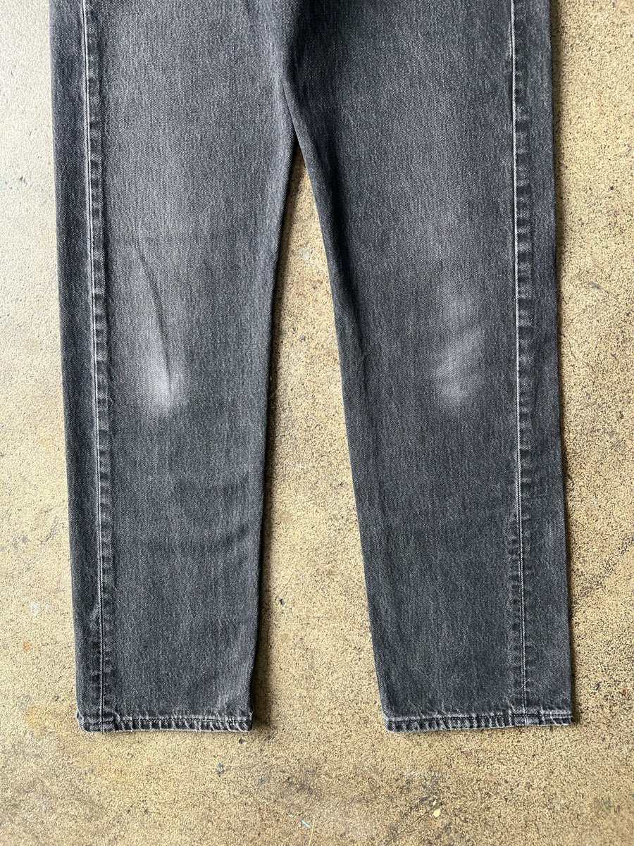 1990s Levi's 501 Faded Black Jeans 32