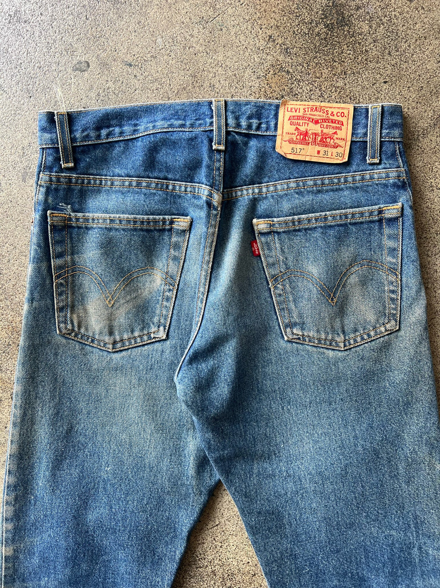 2000s Levi's 517s Mud Wash Jeans 31