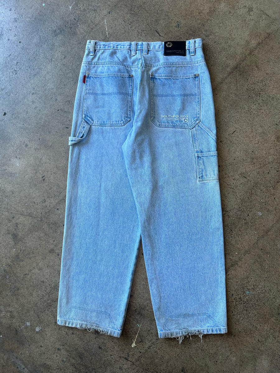 2000s South Pole Baggy Jeans Faded 34